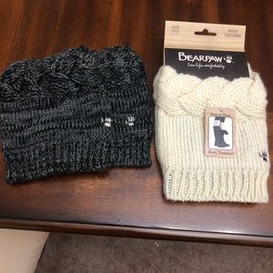 Bear Paw boot toppers. Brand new.